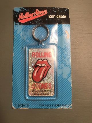 Vintage Rolling Stones Key Chain