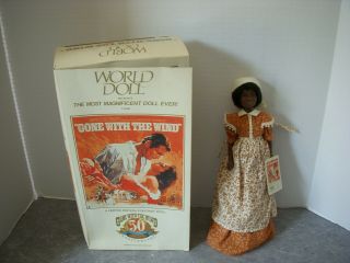 Rare Prissy Doll,  Limited Edition Gone With The Wind By World Doll,  1989,  W/box