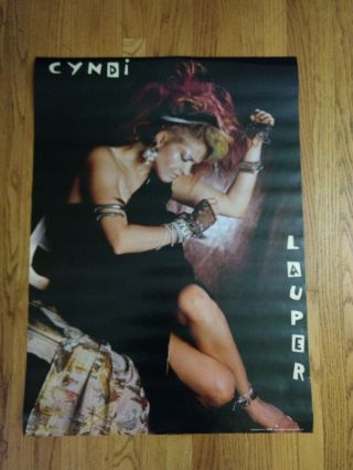 Cyndi Lauper Poster 1984 22 X 30 B4