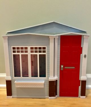Mattel 2005 Barbie Totally Real Home Folding House W/sounds Batteries