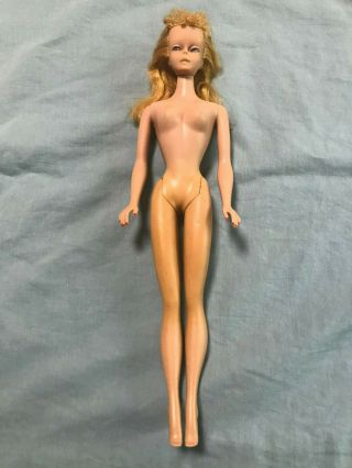 Vintage Blonde Ponytail 4 With Solid Barbie Tm Body Tlc