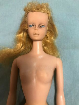 Vintage Blonde Ponytail 4 with solid Barbie TM body TLC 3