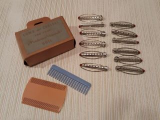 Vintage 1950s Madame Alexander " Comb And Curlers For Your Madame Alexander Doll "