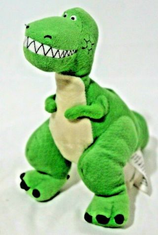 Disney Toy Story 4 T - Rex Plush Green Dinosaur Pixar Doll 8 " Stuffed Animal