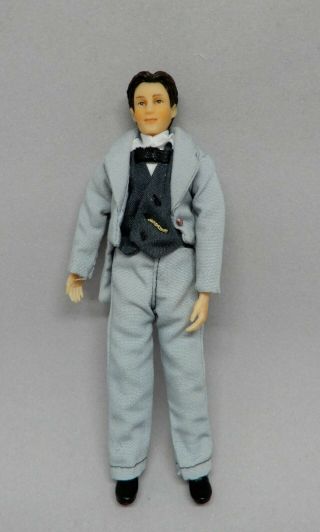 Vintage Victorian Gentleman Doll Dollhouse Miniature 1:12
