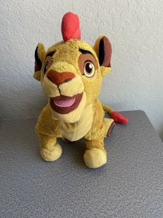 Disney Store The Lion King Guard Kion Plush Stuffed Animal 14 Inch