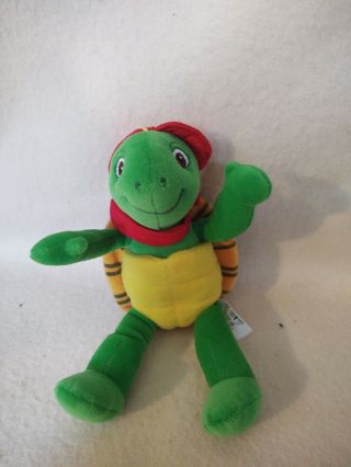 Vintage Franklin The Turtle Scholastic 8” Soft Plush Doll Toy