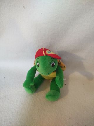 Vintage Franklin the Turtle Scholastic 8” Soft Plush Doll Toy 2