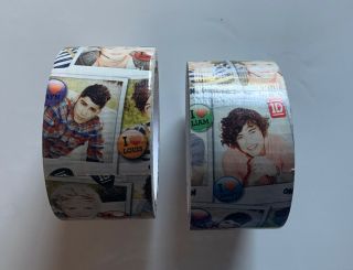 One Direction 1d Band Duck Duct Tape 2 Rolls Harry Liam Niall Louis Zayn 2011