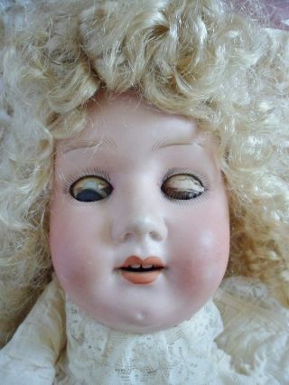 Antique Doll German Bisque Head 23 