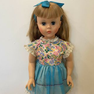 Vintage Patti Playpal Type Clone Companion Doll 30 " Unmarked Box