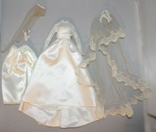 Franklin Princess Grace Wedding Bride Outfit Vinyl 16 " Dolls