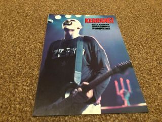 (bebk41) Advert/poster 11x8 " Billy Corgan : Smashing Pumpkins