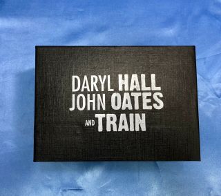 2018 Daryl Hall & John Oates And Train Set Of Vip Metal Shot Glasses