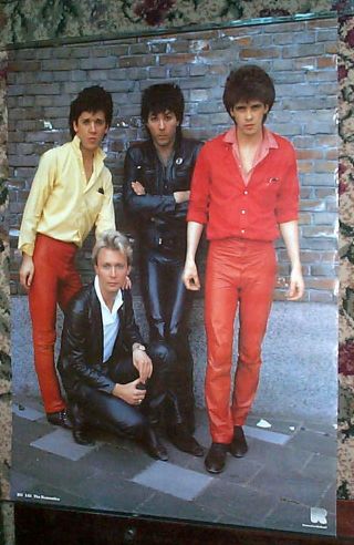 The Romantics Vintage 80s Group Poster