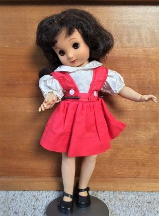 Vintage 1950s Ideal Betsy Mccall P - 90 14 " Doll W/many Outfits & Trunk