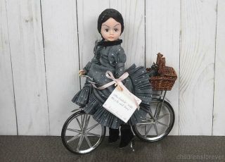 Madame Alexander Doll Wizard of Oz Miss Gulch W Toto Basket Bike Collect 2