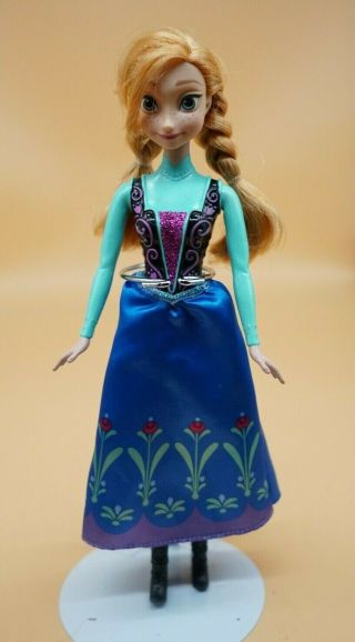 Disney Frozen Princess Anna Of Arendelle 11 " Doll Mattel 2013