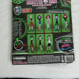 Mattel Monster High Create A Monster Gargoyle & Vampire Starter Pack 2