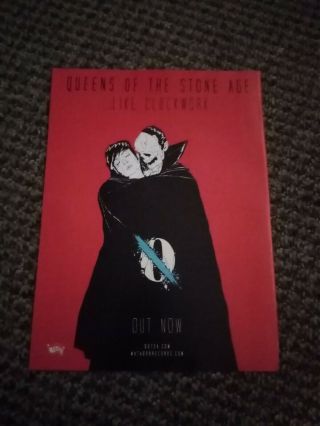 (tbebk117) Advert/poster 11x8 " Queens Of The Stoneage : Like Clockwork