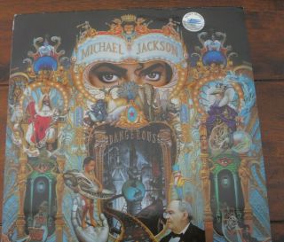 Michael Jackson Dangerous Double Album /vinyl / Record /lp 1991