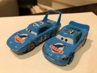 Disney Pixar Cars Dinoco 43 The King And 95 Lightning