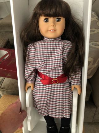 Vintage Samantha American Girl Pleasant Company 18” Doll W Box & Outfit