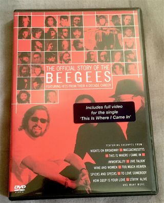 Official Story Of The Bee Gees Hits From Their 4 Decade Career Dvd