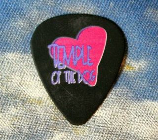 Temple Of The Dog // Mike Mccready Tour Guitar Pick // Pink Heart Pearl Jam