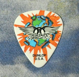 Aerosmith // Tom Hamilton 2012 Global Warming Tour Guitar Pick //