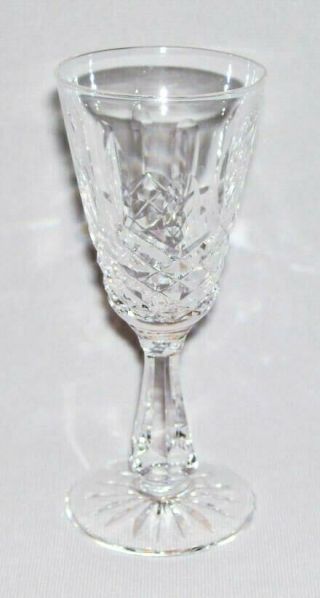 Waterford Elegant Cut Crystal 3 Oz.  Sherry Glass (kenmare) Ireland