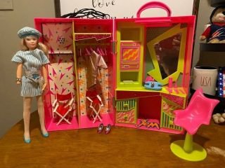 Vintage Jem & The Holograms Doll Rock Backstager Speaker Case With Jem 80s Toys