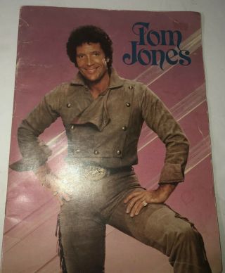 1970s - 1980s This Is Tom Jones Photo Book Fan Club Book Raydell Publishing