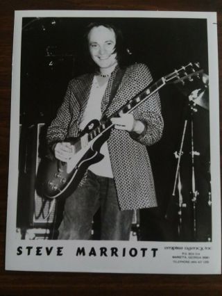 Steve Marriott Promo 8x10 Small Faces Humble Pie