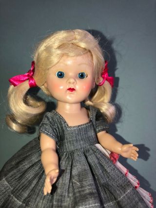 Vintage Vogue Ginny Doll in her 1954 Medford Tagged Candy Dandy Dress 2