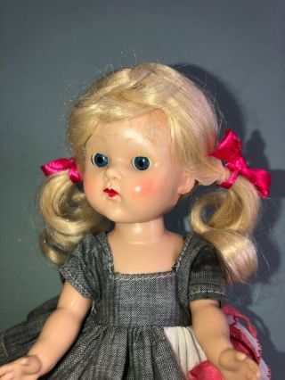 Vintage Vogue Ginny Doll in her 1954 Medford Tagged Candy Dandy Dress 3