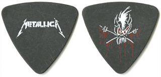 Metallica Robert Trujillo Authentic 2012 Tour Scary Guy Black Bass Guitar Pick