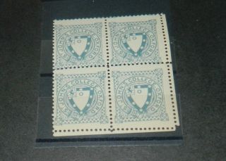 Gb Victorian College Stamps 1884 St.  John 