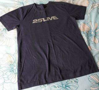 George Michael 25 LIVE Official GM Tour T.  Shirt Size Medium 3
