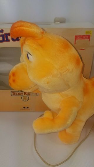 Vintage Teddy Ruxpin’s “GRUBBY” 1985 - In Box/ With Cord. 3