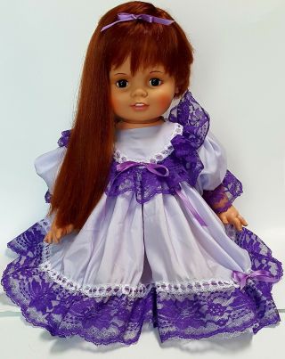 Ideal Grow Hair Baby Crissy Doll Vintage 1972 - 73