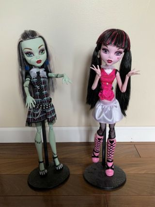 Monster High Dolls Draculaura & Frankie 28 Inches Ln