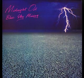 Midnight Oil - Blue Sky Mining - 2 Sided Promo Poster Flat 12 X 12