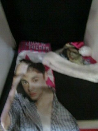Justin Bieber Christmas Hat And Stocking