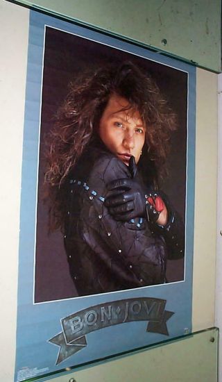 Jon Bon Jovi 2 Vintage 80s Solo Posters