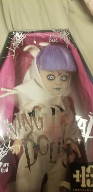 Mezco Living Dead Dolls Eggzorcist 13th Anniversary Variant Open Complete