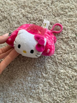 Sanrio Hello Kitty Pillow Pets Dream Lites Starry Sky Projector Mini Keyclip