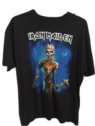 Iron Maiden Book Of Souls Tour T Shirt