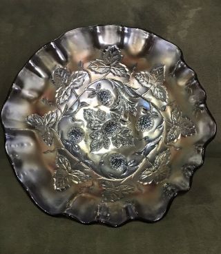 Carnival Glass Dish,  No Flaws That I Can See,  Detail,