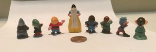 Disneykins Marx Disney Miniatures - Set of 8 Figures - SNOW WHITE and 7 Dwarfs 2